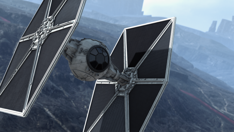 Star Wars Battlefront TIE Fighter HD Wallpaper Desktop Background