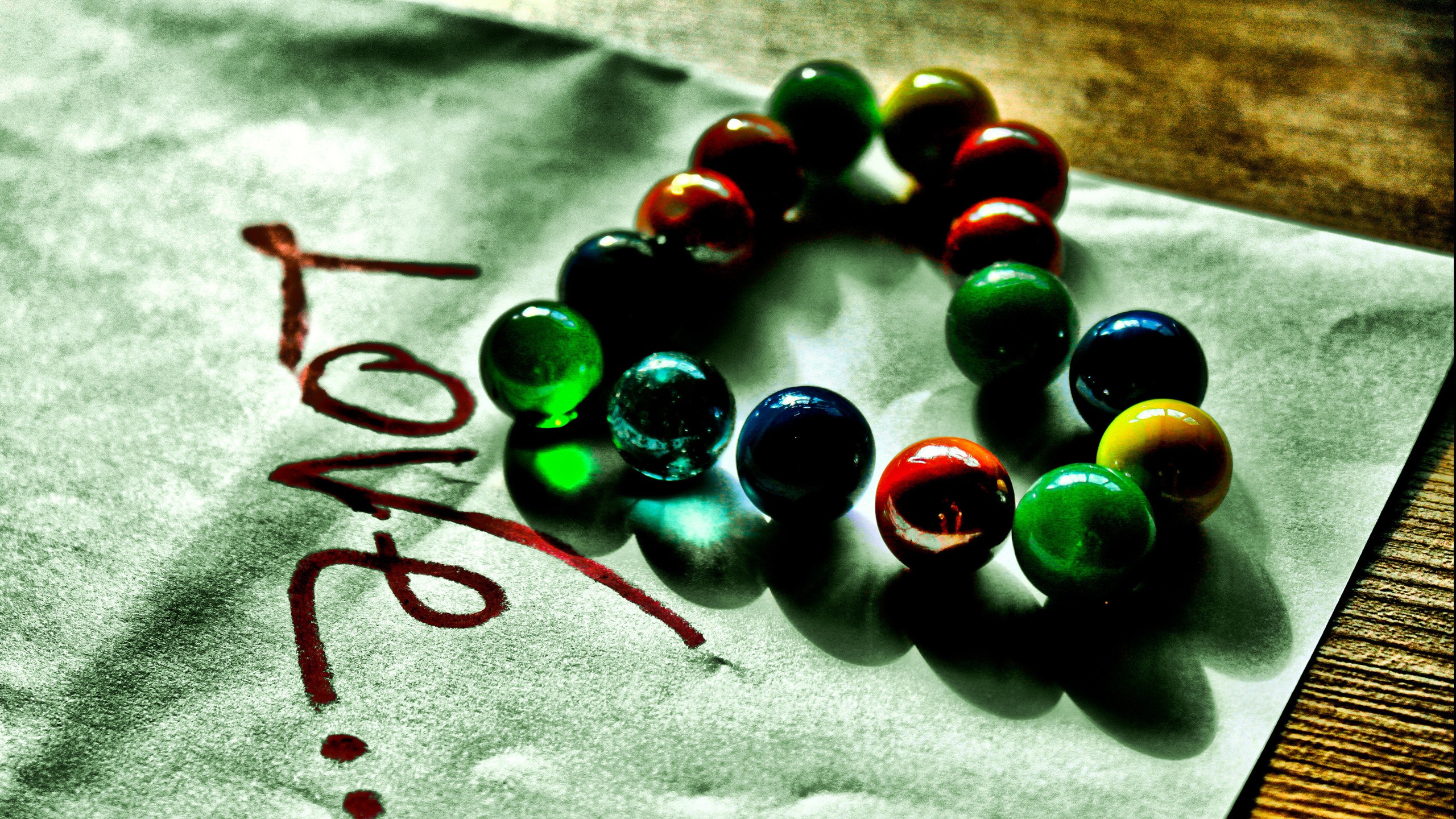 love, Beads Wallpaper