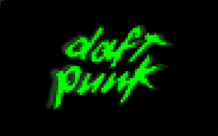 Daft Punk, Typography HD Wallpaper Desktop Background