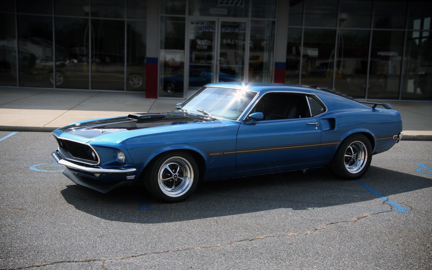 car, Ford Mustang, Ford Mustang Mach 1 Wallpaper