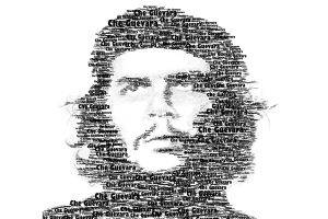 Che Guevara, Typographic Portraits, Typography