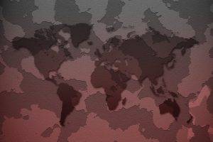 world Map, Abstract