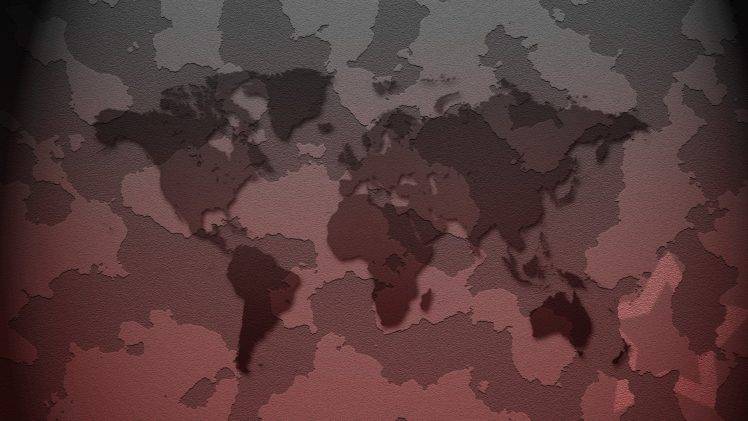 world Map, Abstract HD Wallpaper Desktop Background