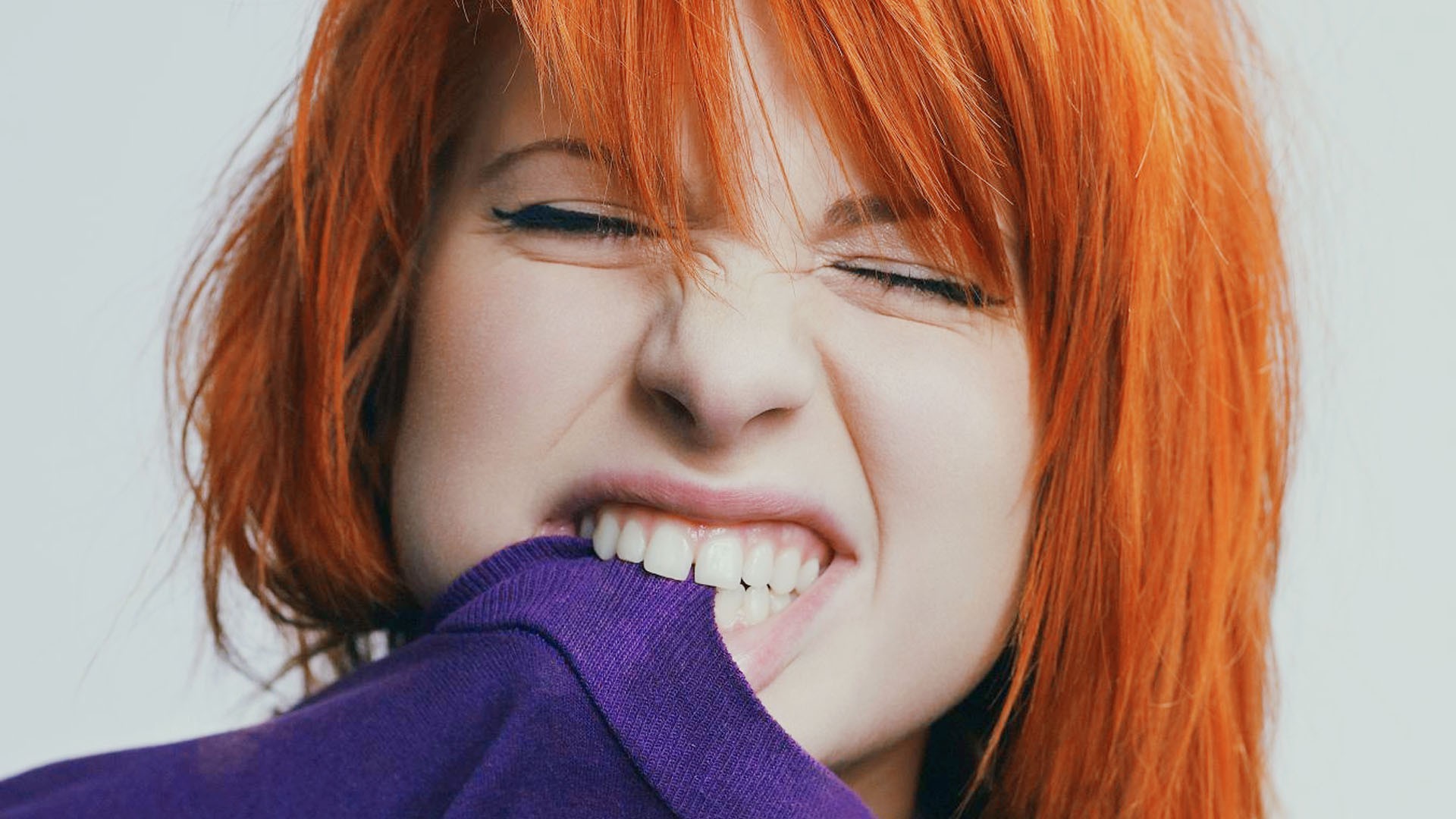 Paramore, Redhead, Hayley Williams, Women, Face Wallpaper