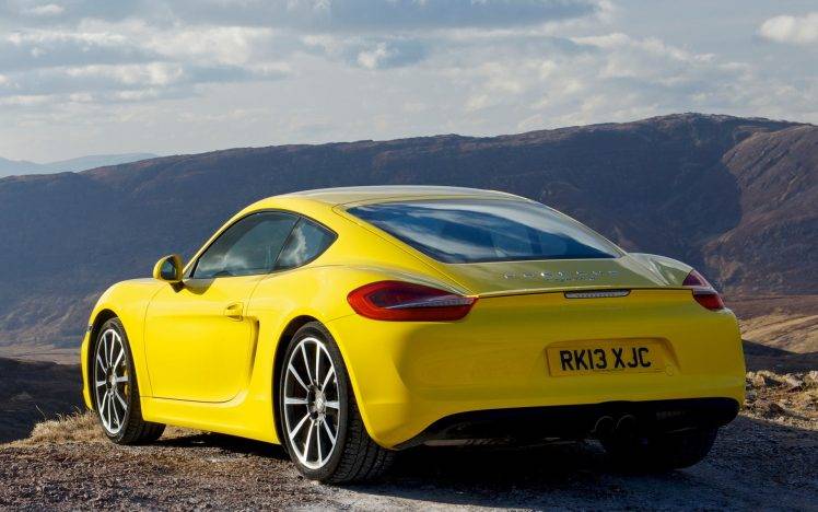 Porsche, Yellow Cars HD Wallpaper Desktop Background