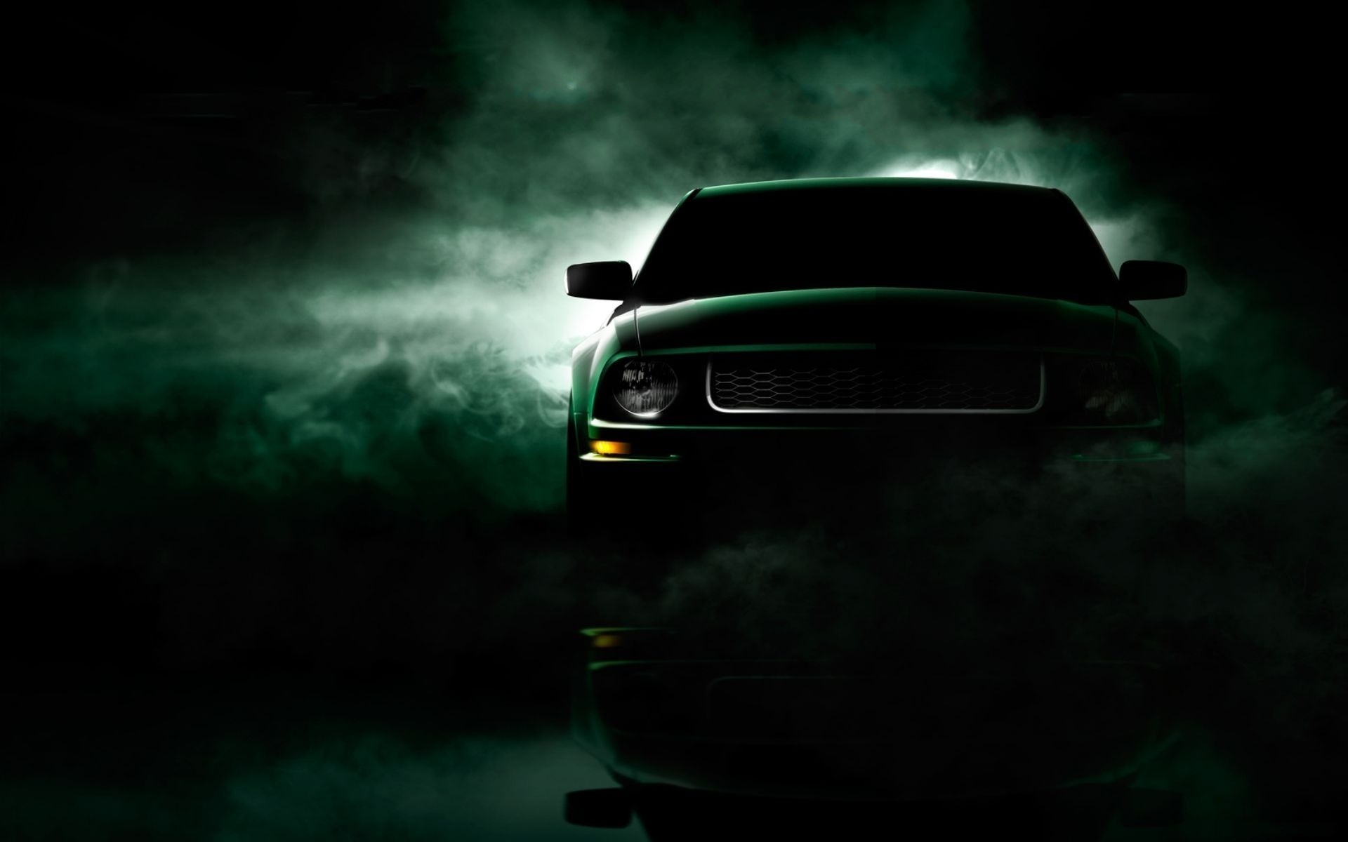 car, Blue Smoke, Muscle Cars, Ford Mustang Wallpaper