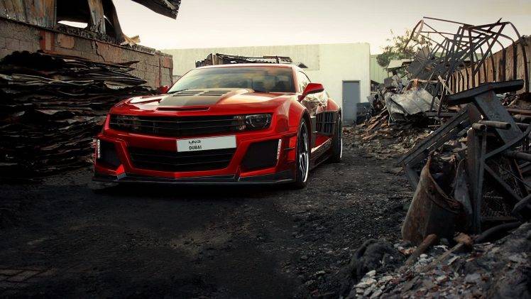 muscle Cars, Red Cars, Chevrolet Camaro HD Wallpaper Desktop Background