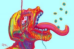 digital Art, Drugs, Colorful