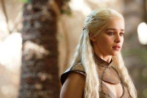 Game Of Thrones, TV, Platinum Blonde, Emilia Clarke, Daenerys Targaryen, House Targaryen, Women, Actress