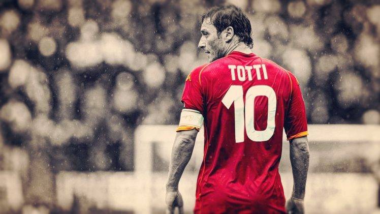 soccer, HDR, Francesco Totti, AS Roma HD Wallpaper Desktop Background