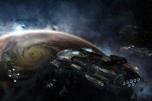 space, EVE Online, Gallente, Spaceship