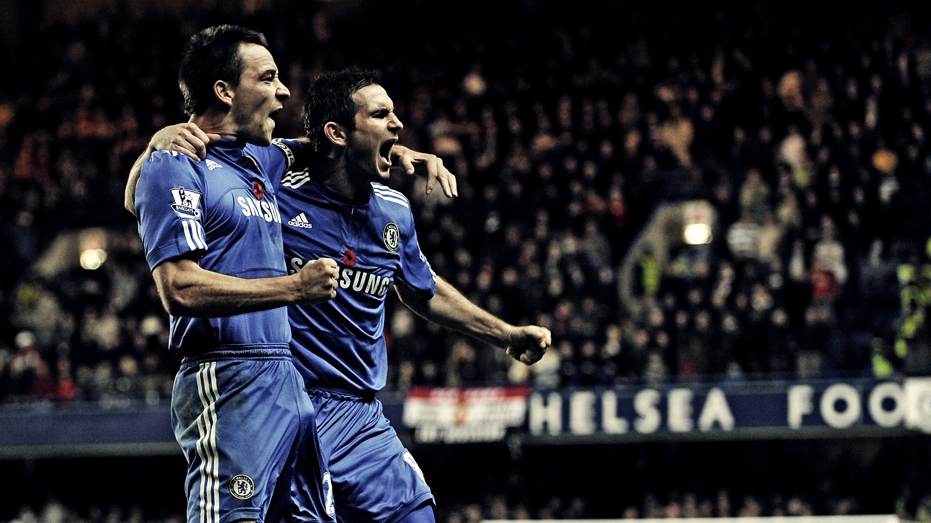 Chelsea FC, John Terry, Frank Lampard, Footballers Wallpaper
