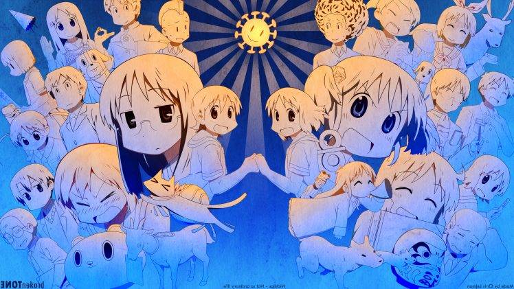Nichijou, Anime HD Wallpaper Desktop Background
