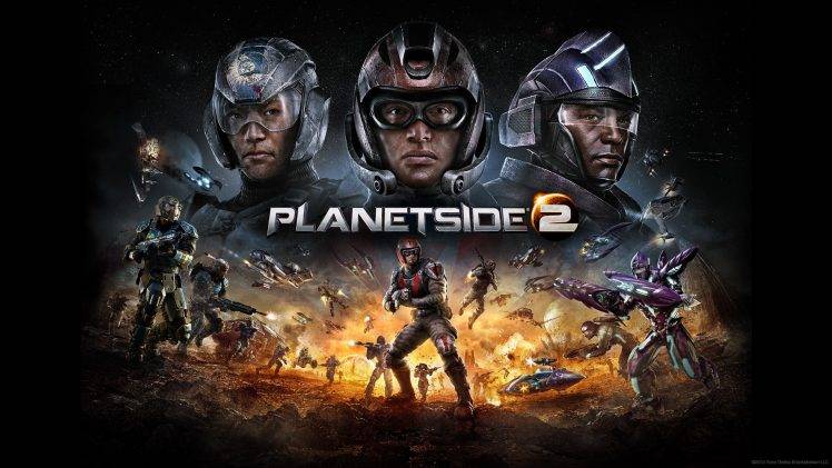 Planetside, Planetside 2, Video Games HD Wallpaper Desktop Background