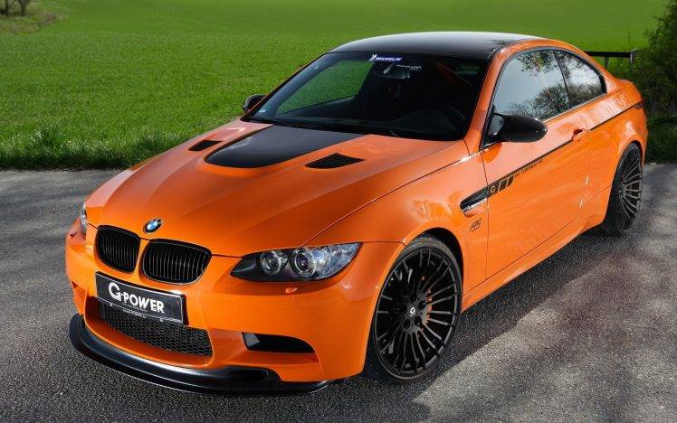 BMW M3, G Power, BMW, Orange Cars HD Wallpaper Desktop Background