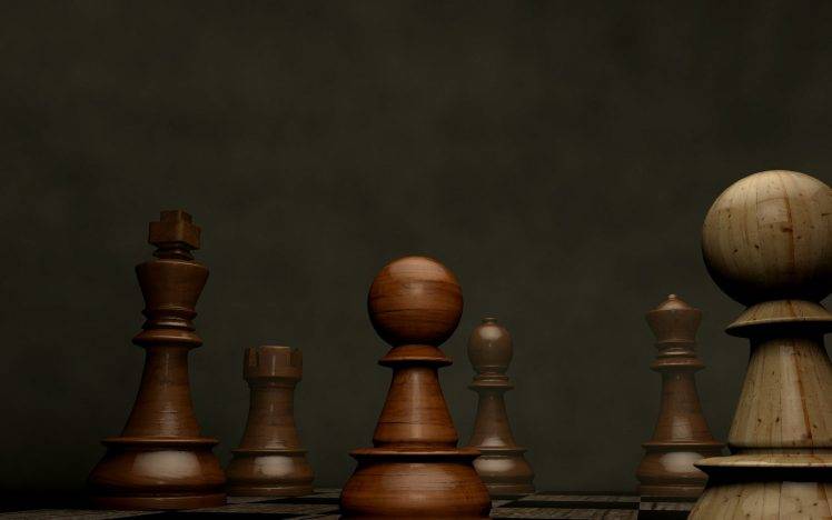chess, Digital Art HD Wallpaper Desktop Background