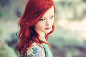 redhead, Women, Tattoo, Suicide Girls