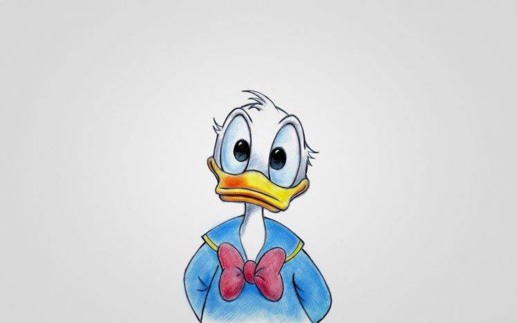 artwork, Donald Duck, Walt Disney, Animals HD Wallpaper Desktop Background