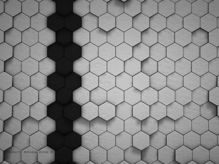digital Art, Hexagon HD Wallpaper Desktop Background
