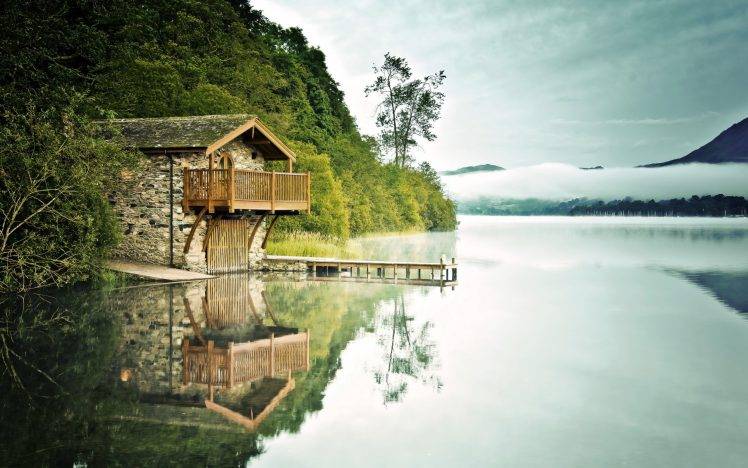 nature, Reflection, Lake HD Wallpaper Desktop Background