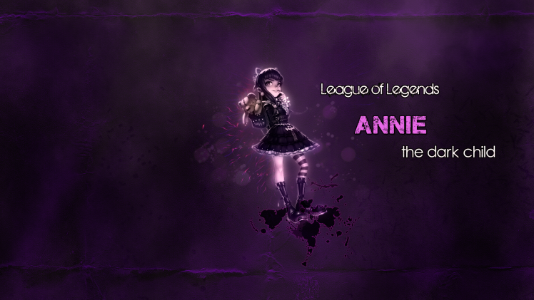 League Of Legends, Annie HD Wallpaper Desktop Background