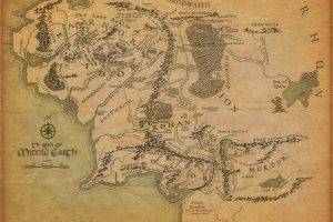 map, The Lord Of The Rings