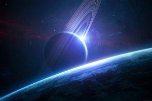 space, Space Art, Planet, Planetary Rings