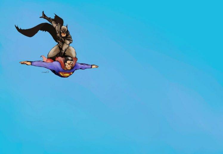 Superman, Batman, Friendship HD Wallpaper Desktop Background