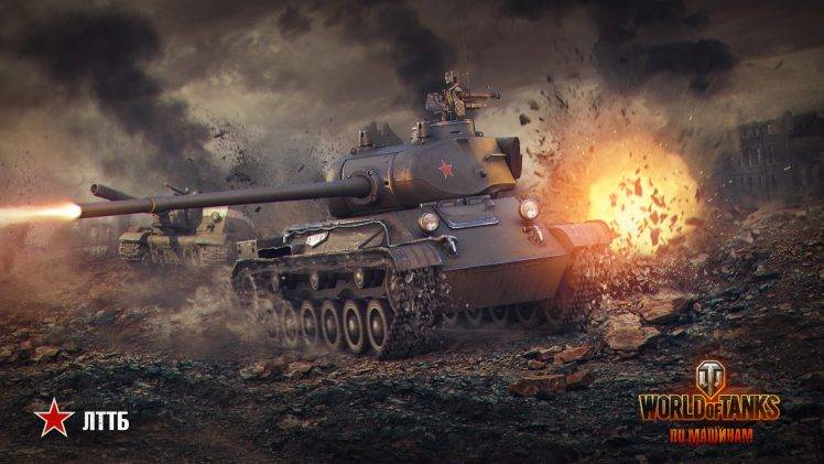 World Of Tanks, Wargaming, Video Games, LTTB HD Wallpaper Desktop Background