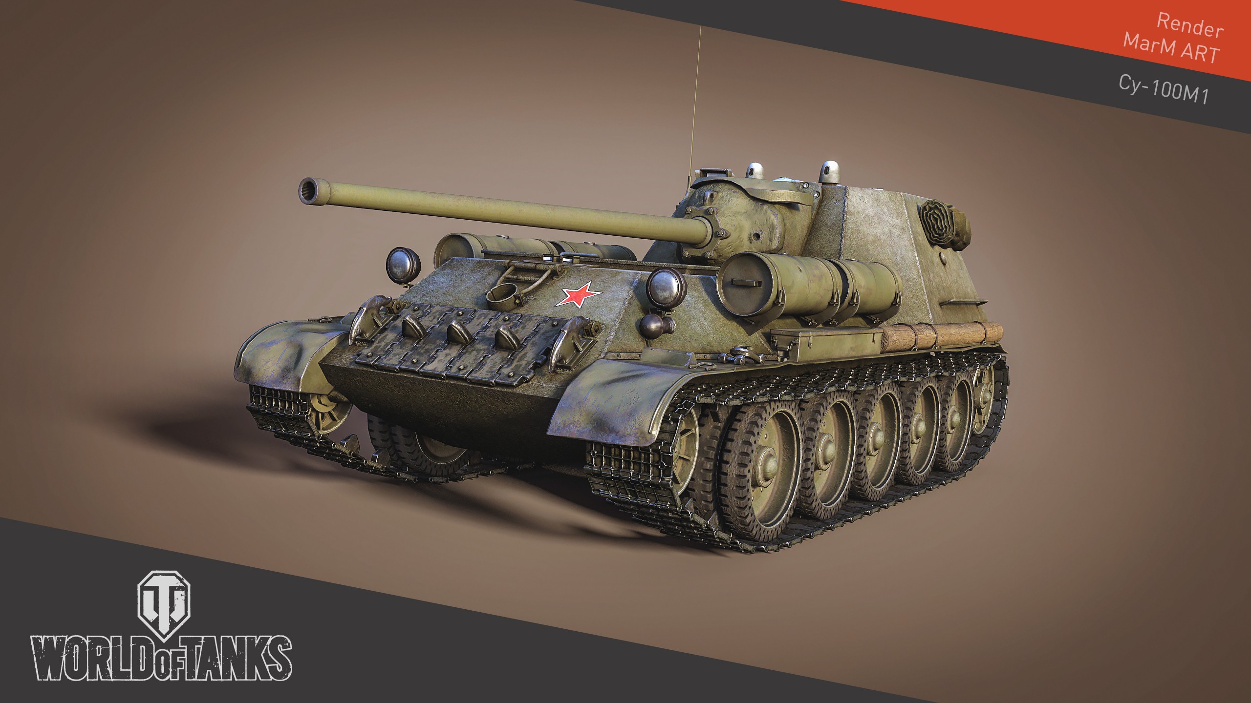 World Of Tanks, Wargaming, Video Games, SU 100M1 Wallpaper