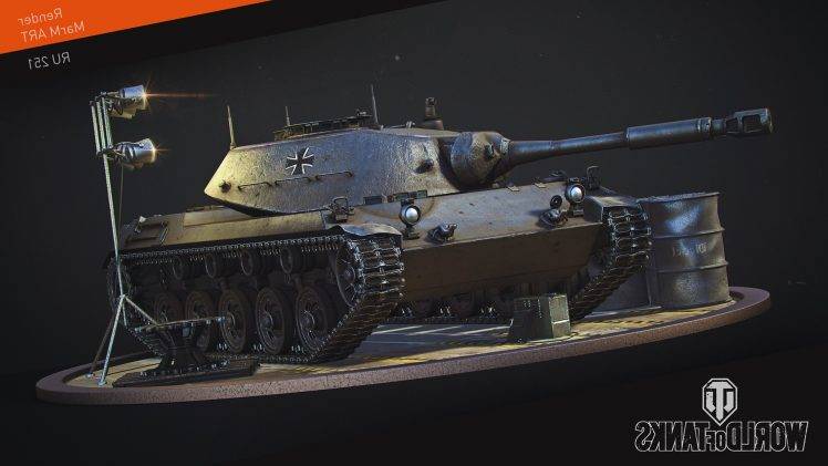 World Of Tanks, Wargaming, Video Games, Spahpanzer Ru 251 HD Wallpaper Desktop Background