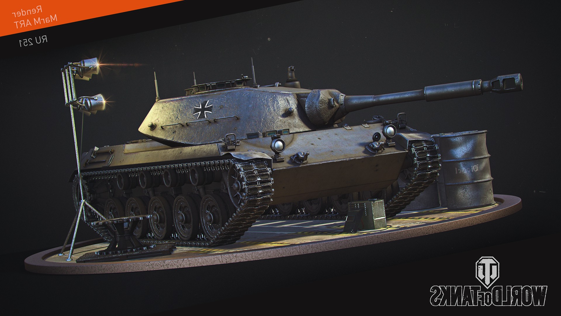 World Of Tanks, Wargaming, Video Games, Spahpanzer Ru 251 Wallpaper