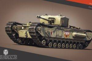 World Of Tanks, Wargaming, Video Games, Churchill 1