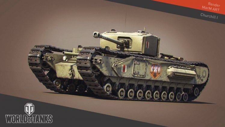 World Of Tanks, Wargaming, Video Games, Churchill 1 HD Wallpaper Desktop Background