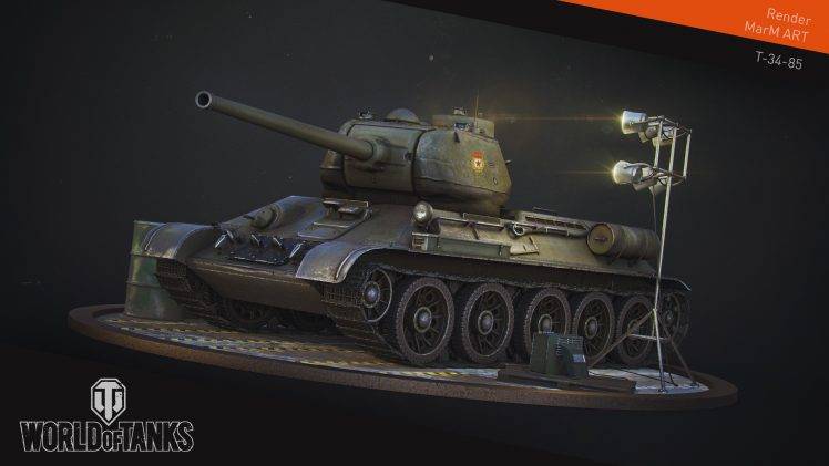 World Of Tanks, Wargaming, Video Games, T 34 85 HD Wallpaper Desktop Background