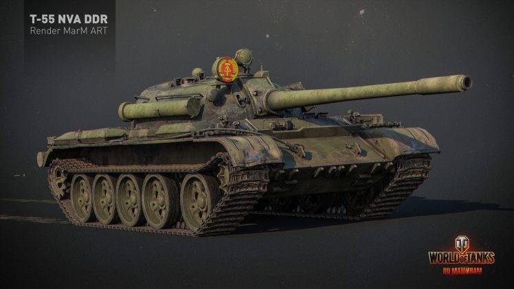 World Of Tanks, Wargaming, Video Games, Т 55 HD Wallpaper Desktop Background