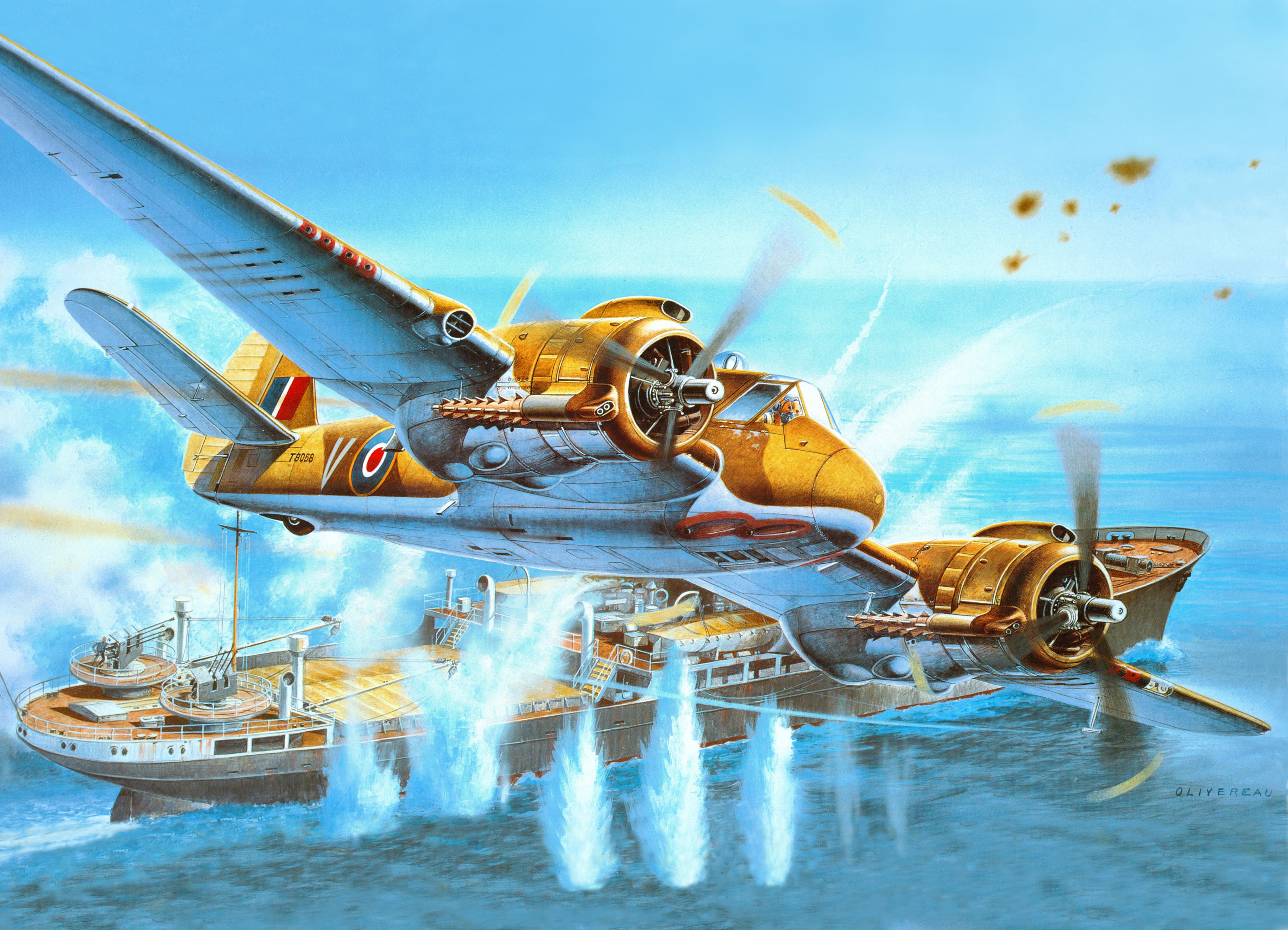 Bristol Beaufighter, Airplane, Military Aircraft, Aircraft, Military, World War II Wallpaper