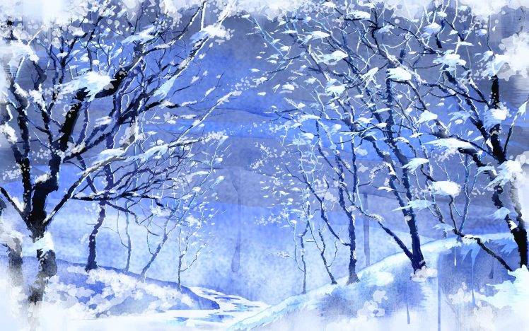 winter, Snow, Nature HD Wallpaper Desktop Background