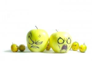 humor, Fruit, Apples