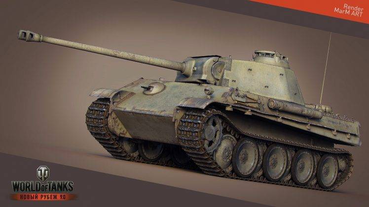 World Of Tanks, Wargaming, Video Games, Pzkpfw V Panther, Panther Tank HD Wallpaper Desktop Background