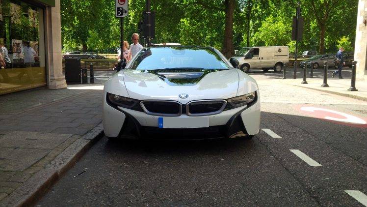 BMW I8, Hyde Park, London, Car HD Wallpaper Desktop Background