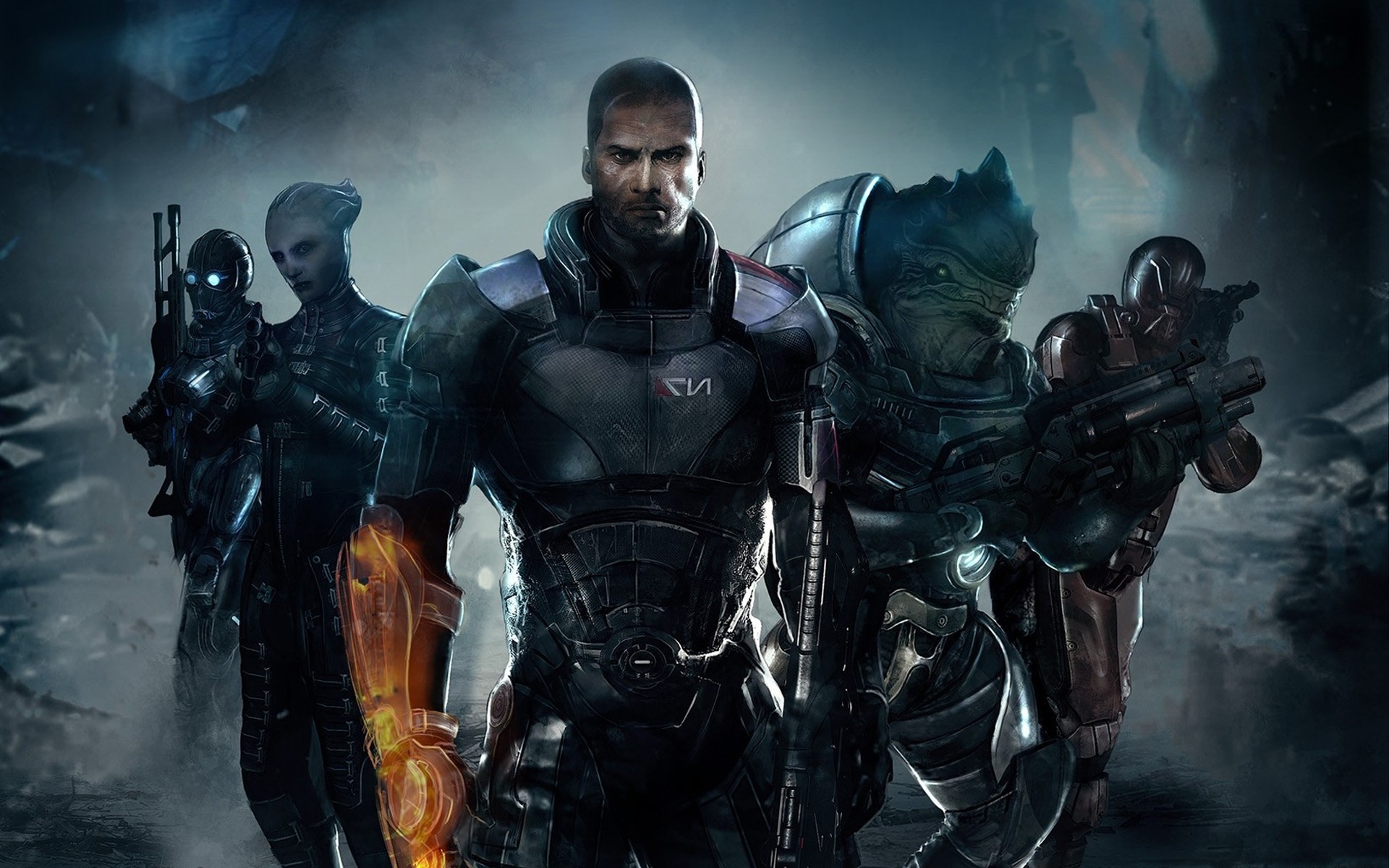 Bioware, Mass Effect, Video Games, Commander Shepard Wallpaper