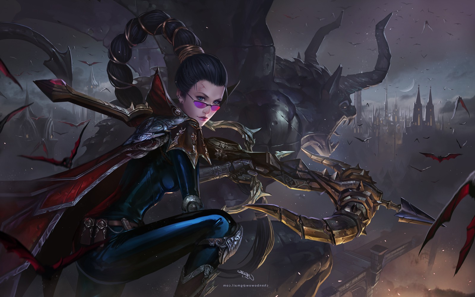 vayne, League Of Legends, Video Game Characters, Video Games Wallpaper