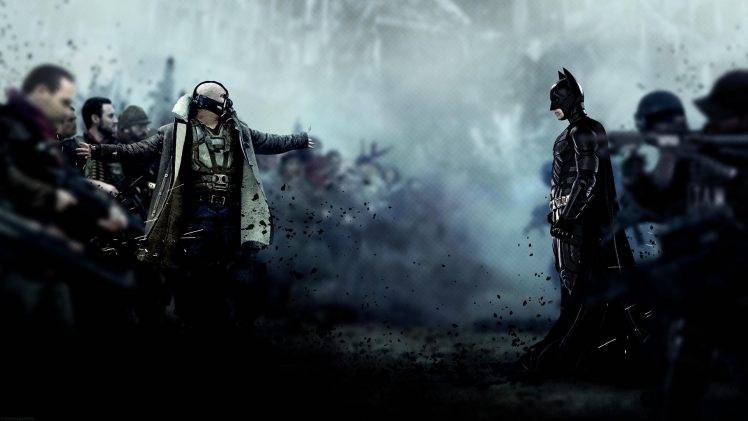 digital Art, Batman, Bane HD Wallpaper Desktop Background