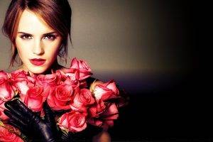 Emma Watson, Gloves, Hazel Eyes, Rose