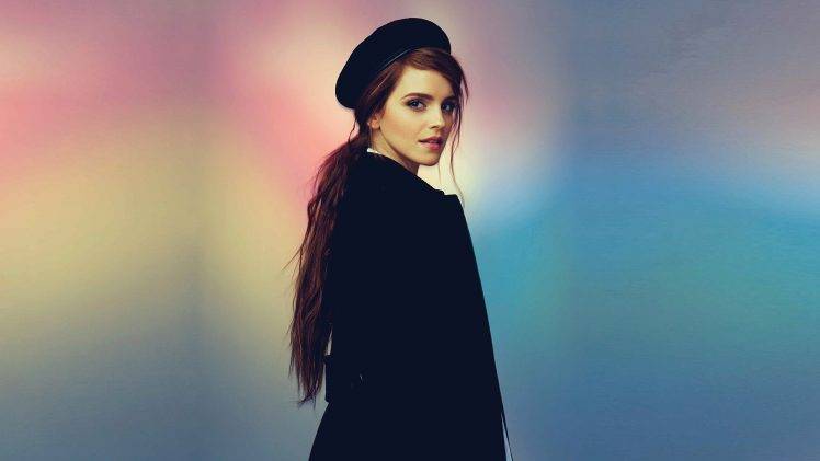 actress, Emma Watson, Colorful, Women, Long Hair, Brunette HD Wallpaper Desktop Background