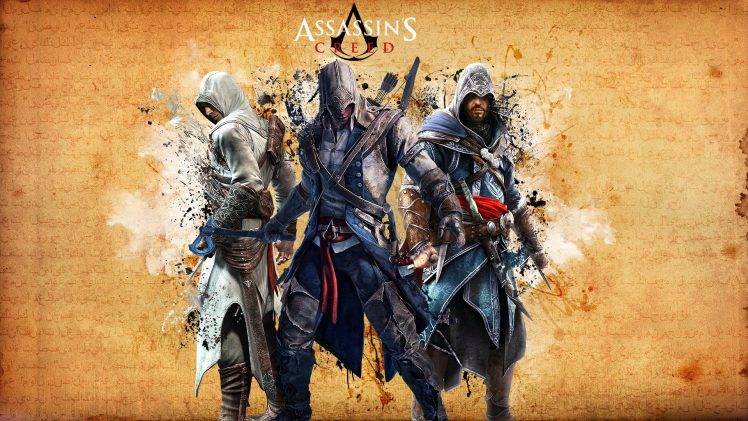 Assassins Creed, Altaïr Ibn LaAhad, Ezio Auditore Da Firenze HD Wallpaper Desktop Background