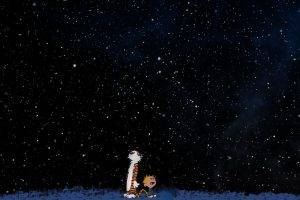 Calvin And Hobbes, Space, Stars
