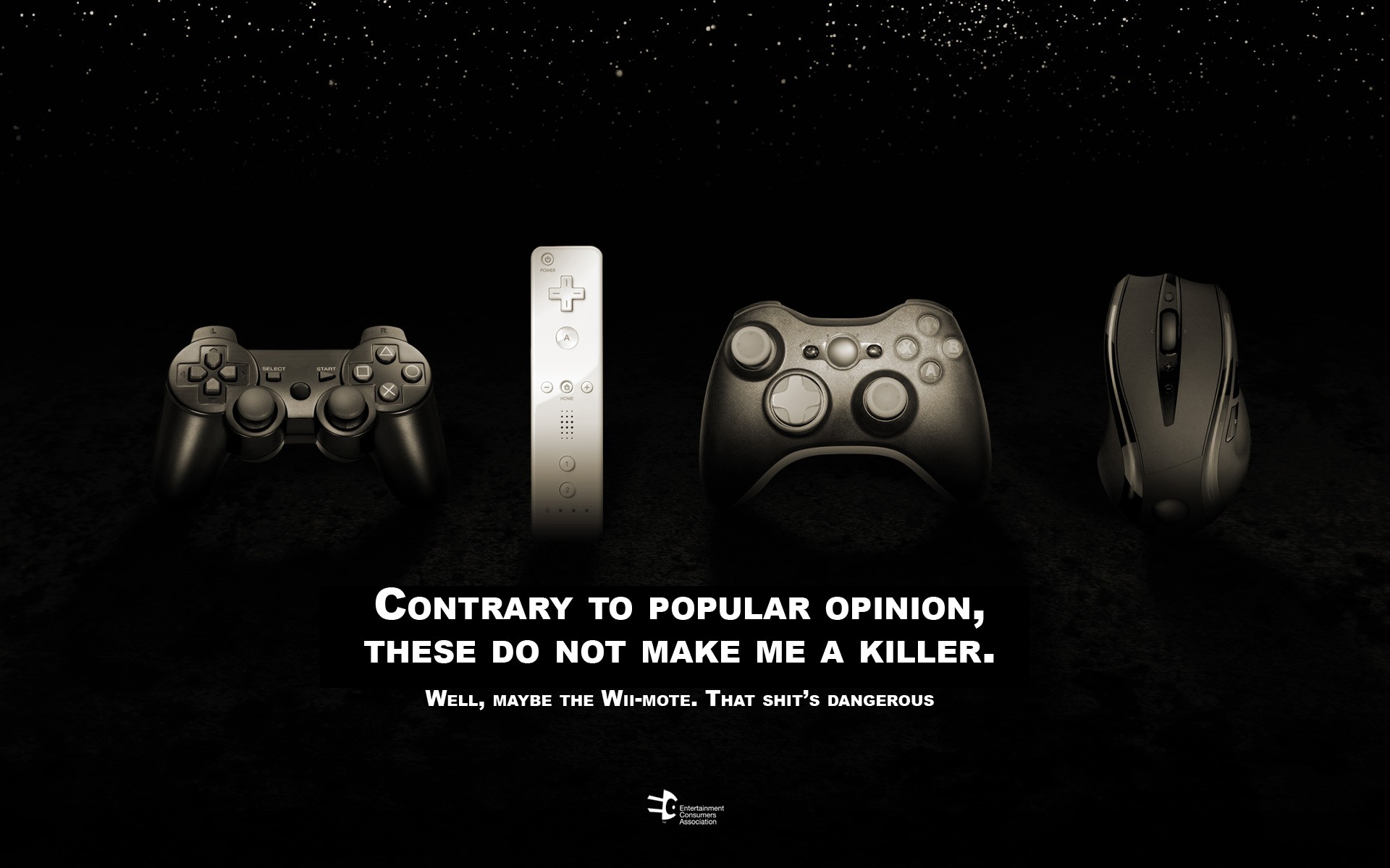 humor, Video Games, PlayStation 3, Xbox 360, Wii Wallpaper