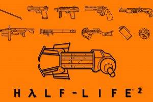 Half Life 2, Valve Corporation, Video Games, Weapon, Orange